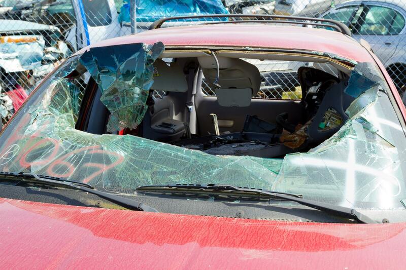 this is an image of windshield repair in santa ana